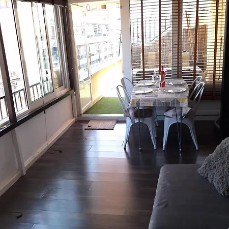 ático Con Encanto, 50m De La Playa, Vista Al Mar, Wifi Fibra, Gran Terraza