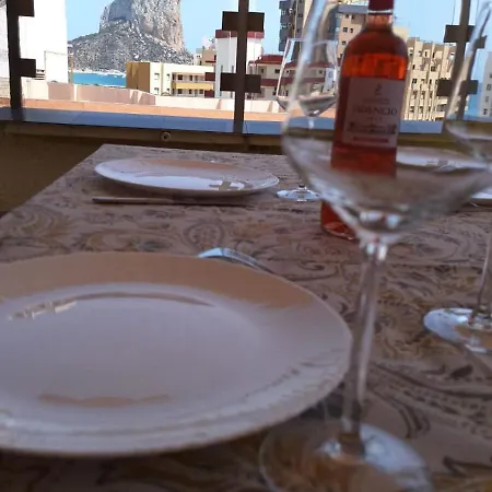 Atico Centrico, 50m De La Playa, Vista Al Mar Y Al Penon, Gran Terraza, Parking, Wifi Fibra Apartment